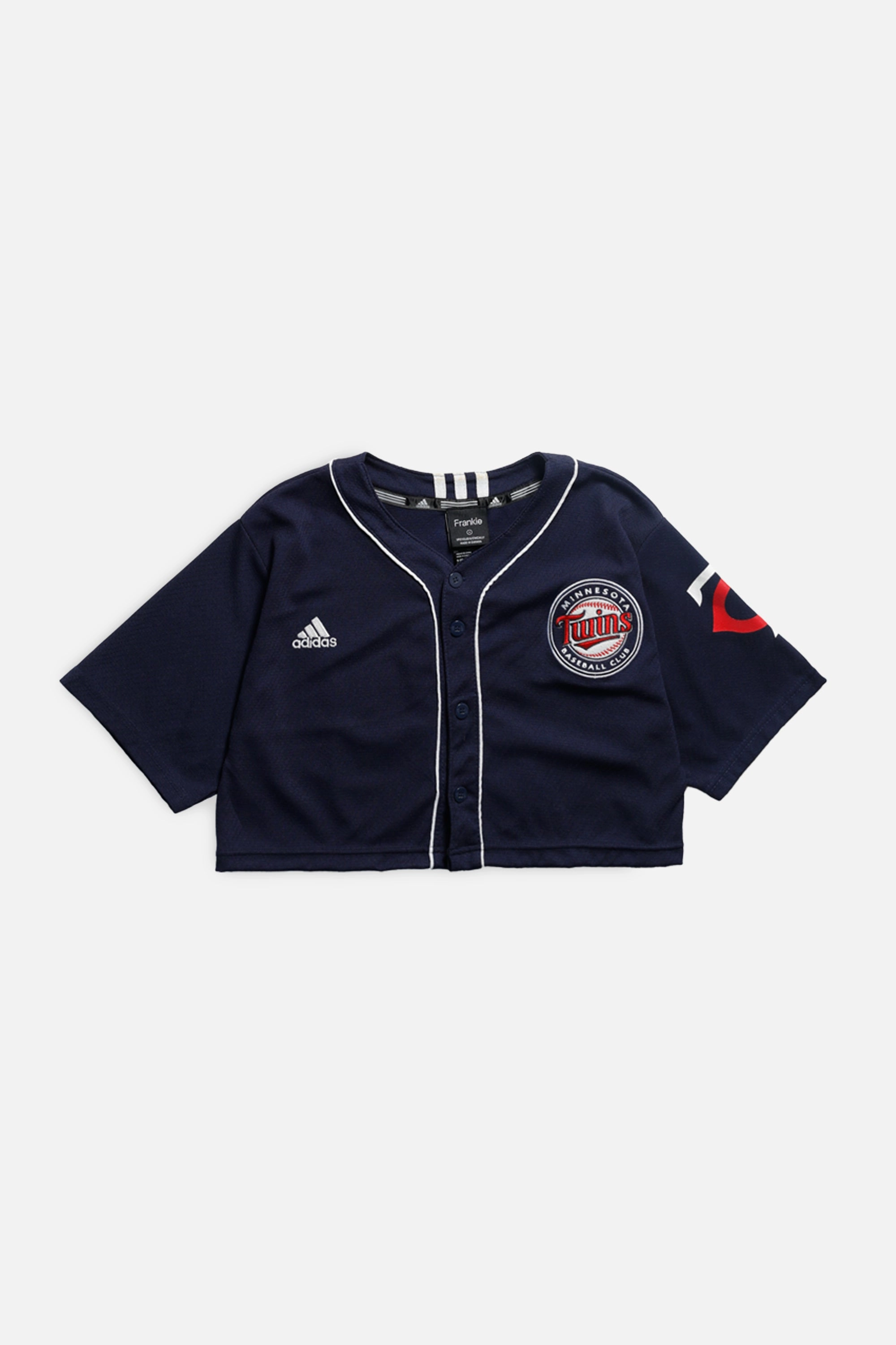 Rework Crop Minnesota Twins MLB Jersey - S