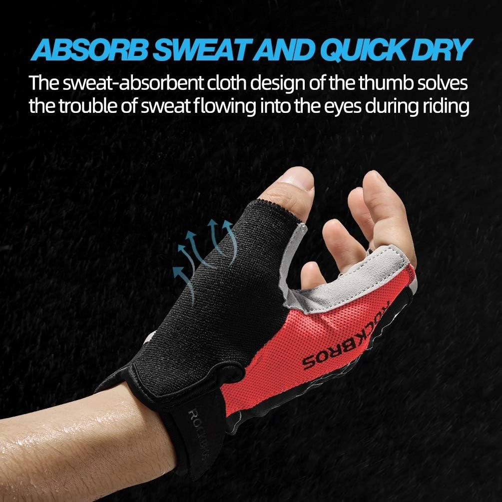 ROCKBROS Windproof Touch Screen Riding MTB Bike Gloves