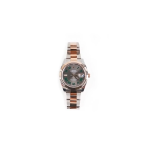 Rolex Datejust 41MM Two Tones Rose Gold Grey Dial