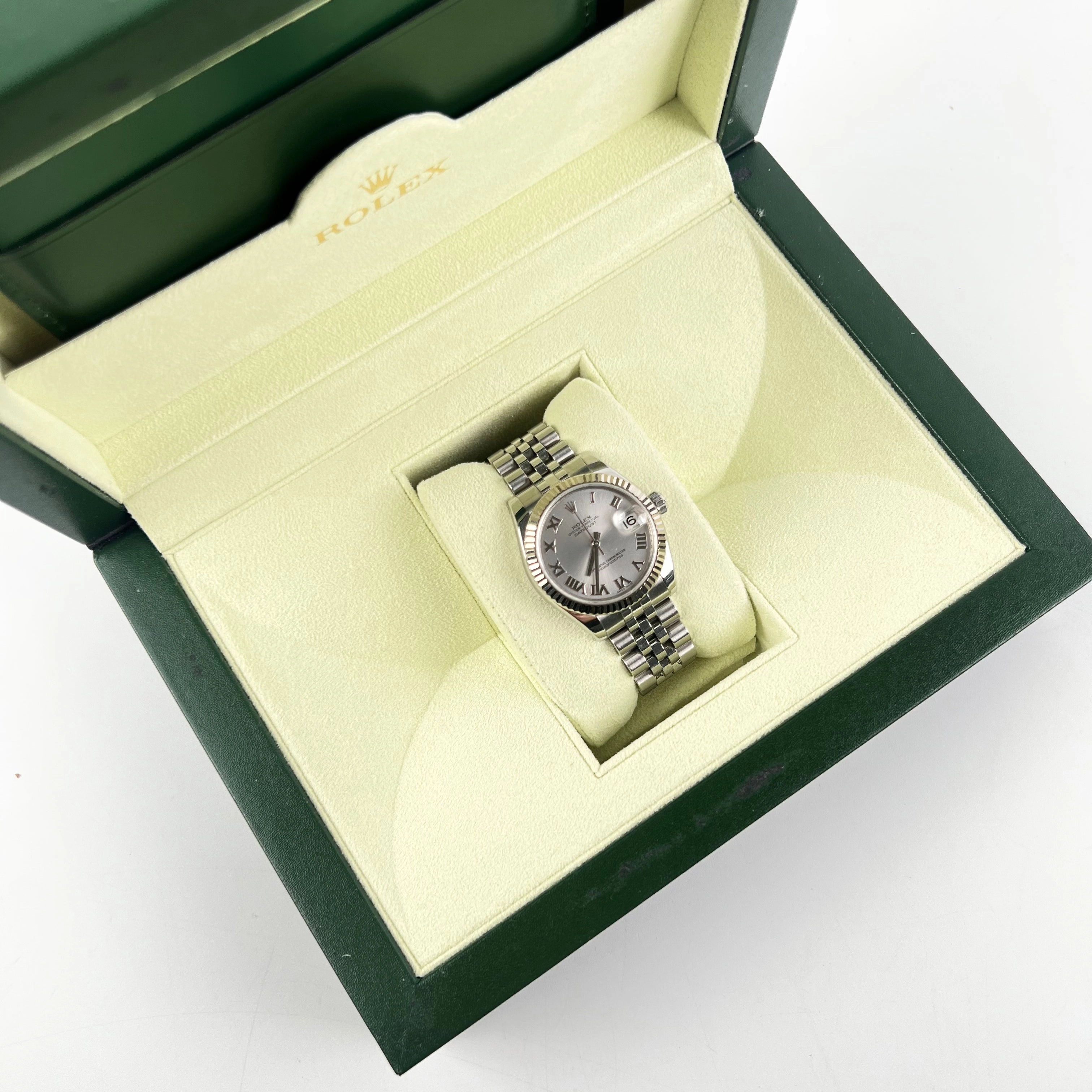 Rolex Oyster Perpetual Date Just 31mm White Gold