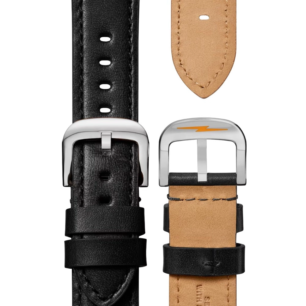 Shinola The Canfield Model C56 43mm, Black & Yellow Dial