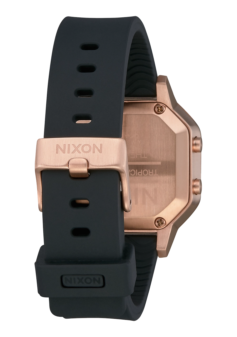 Siren Stainless Steel - Rose Gold / Black