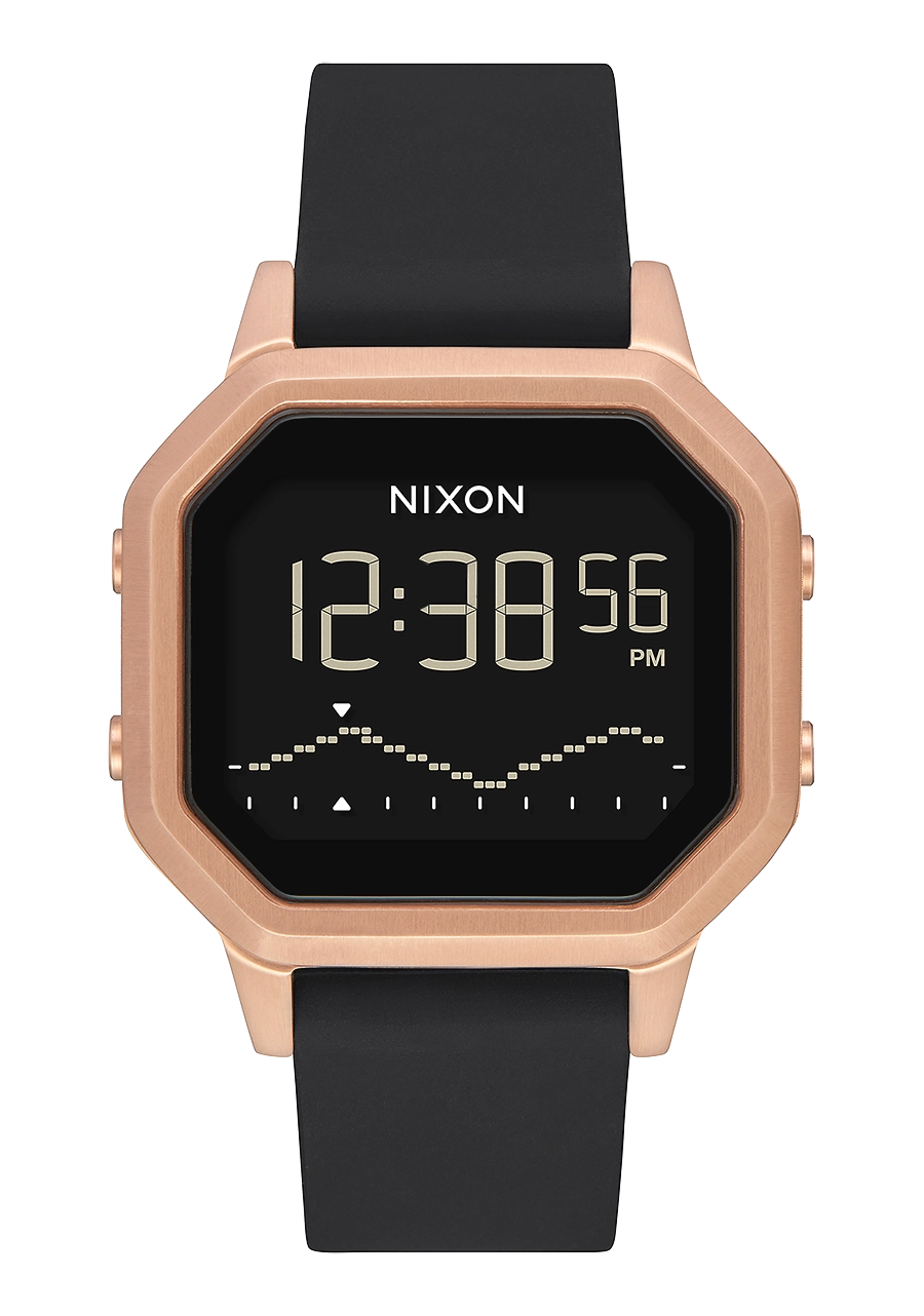 Siren Stainless Steel - Rose Gold / Black