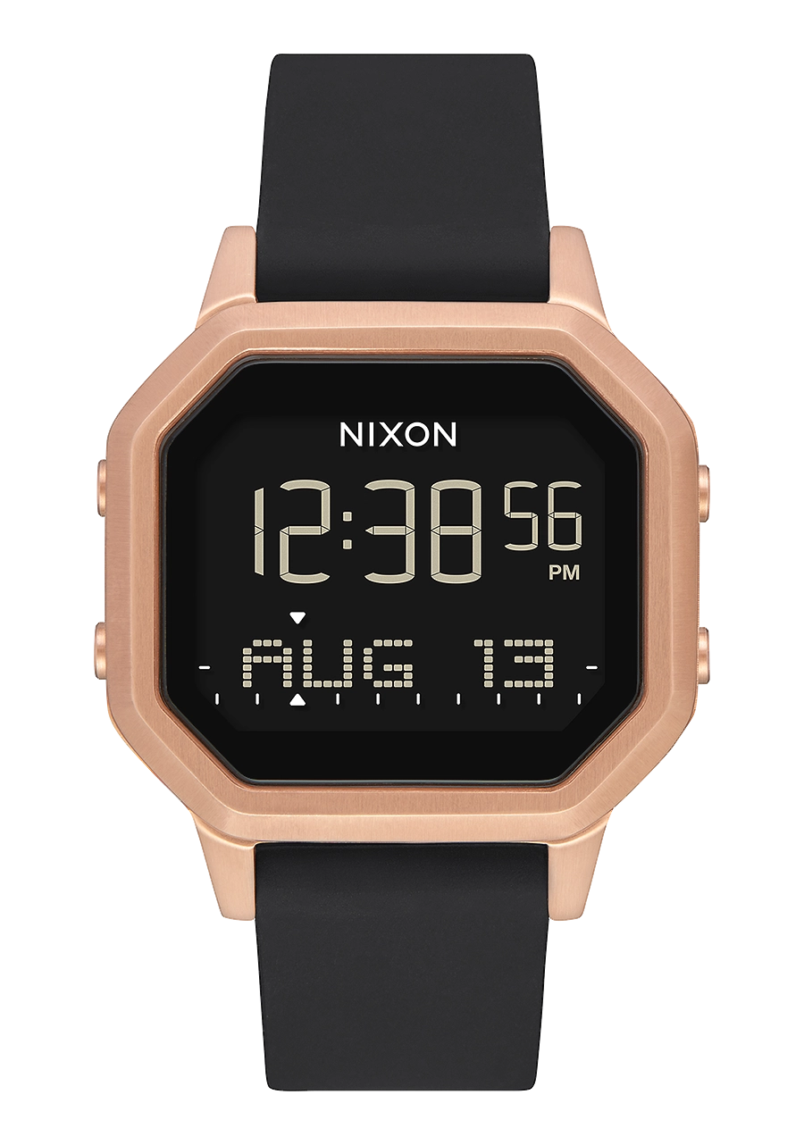 Siren Stainless Steel - Rose Gold / Black