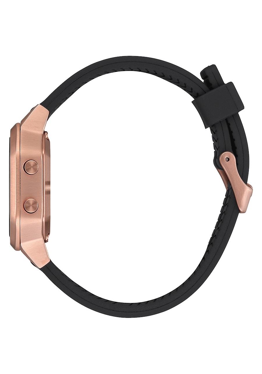 Siren Stainless Steel - Rose Gold / Black