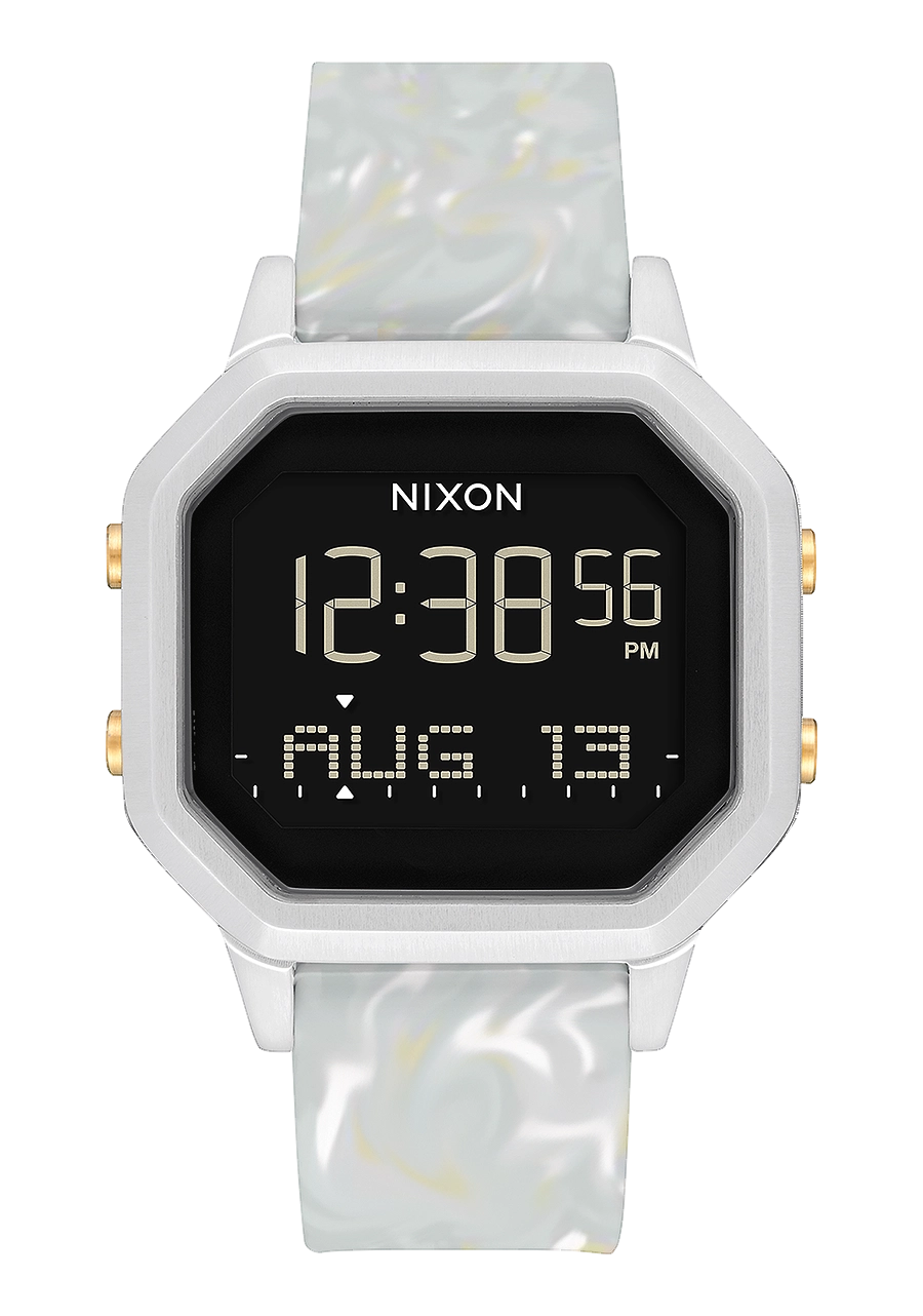 Siren Stainless Steel - Silver / Gray Marble