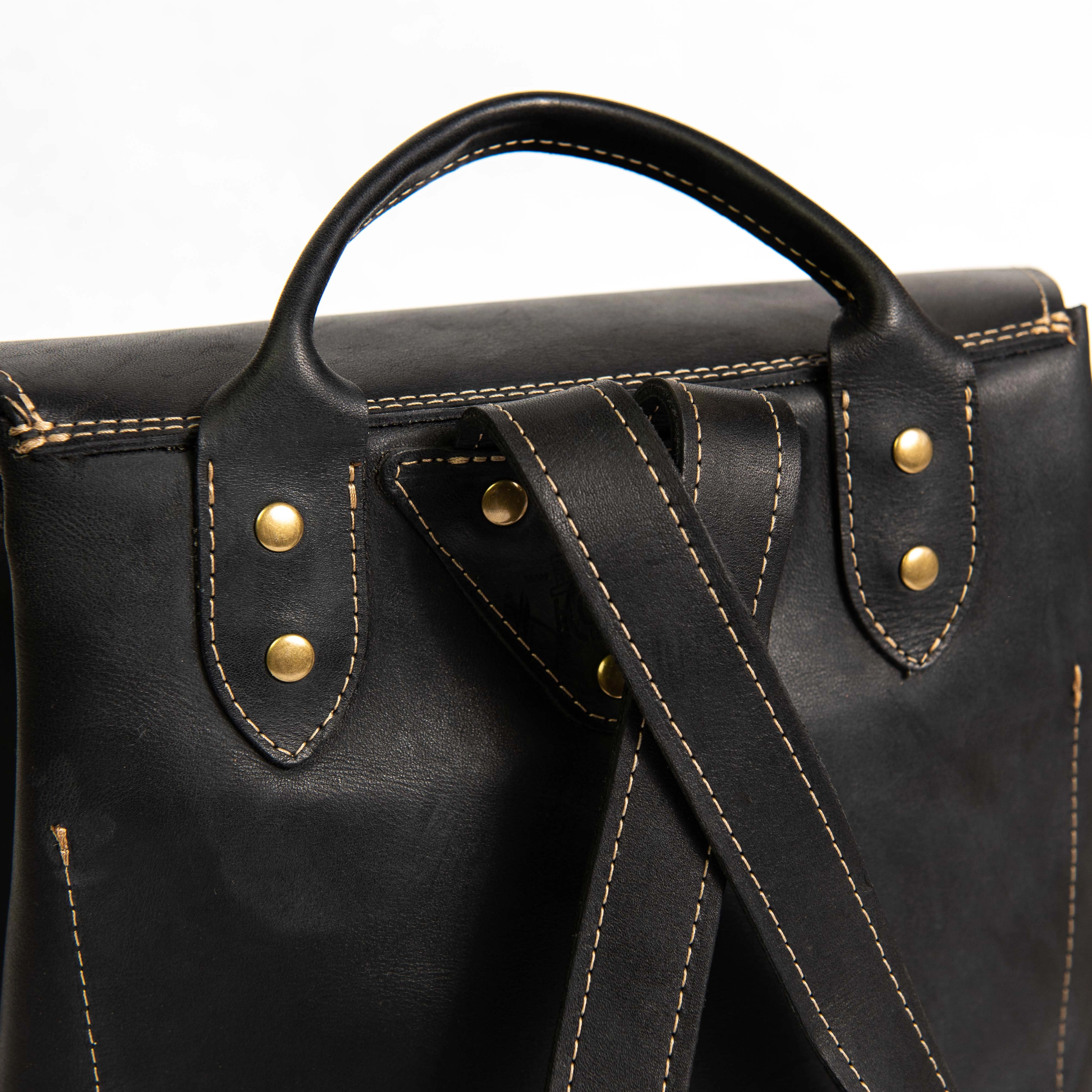 The Emerson Pack Fine Leather Backpack Purse