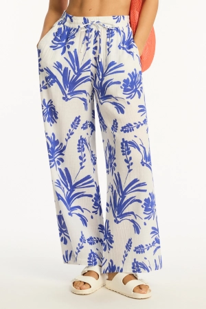 Tradewind Beach Pants in Cobalt