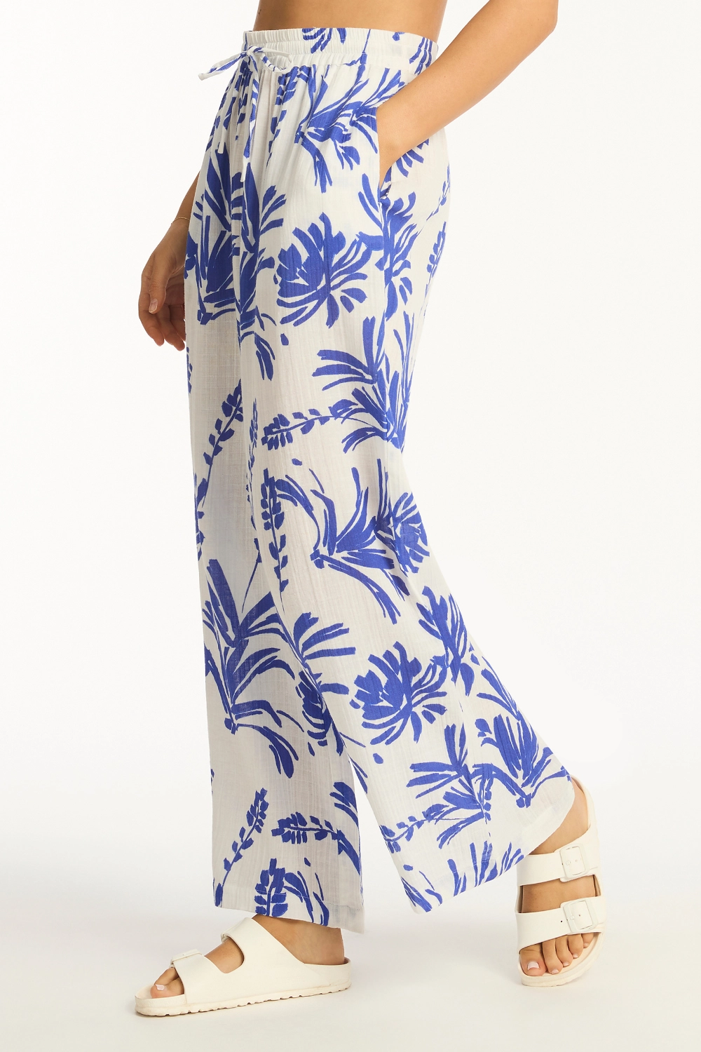Tradewind Beach Pants in Cobalt