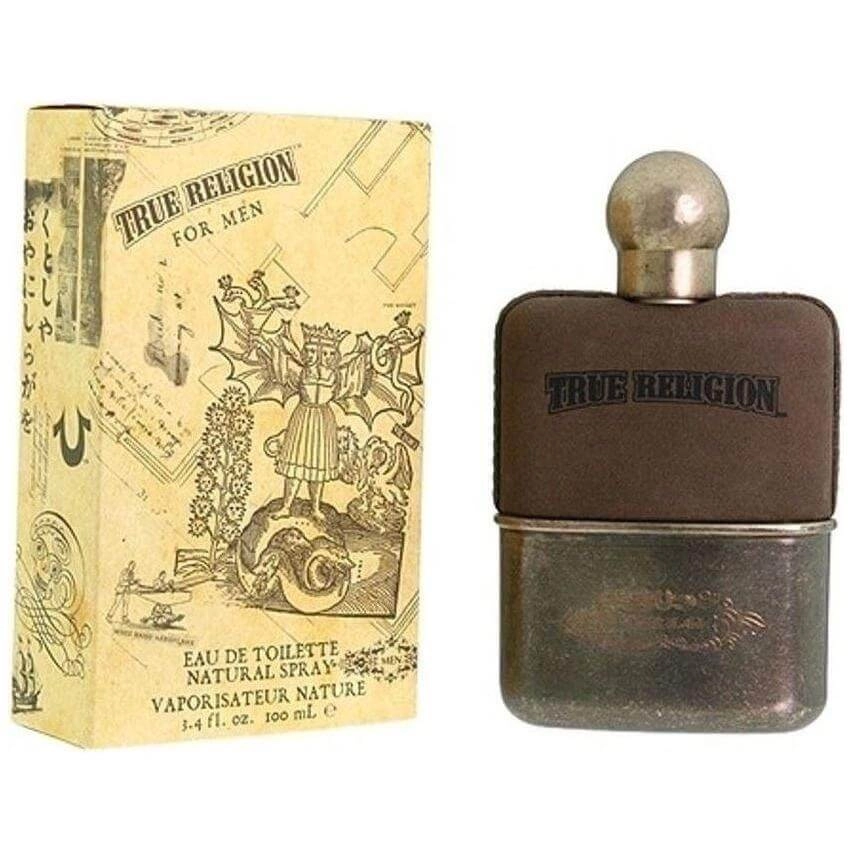 TRUE RELIGION by Christian Audigier 3.3 / 3.4 oz EDT Cologne For Men New in Box