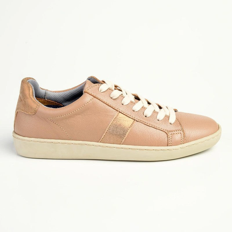 Tsonga Jelani Leather Fashion Sneaker - Timber / Beige