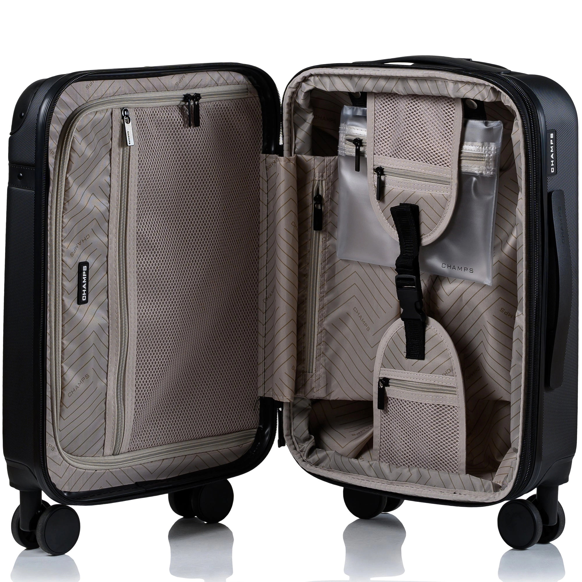 Vintage Black / 2-Piece Luggage Set *Drop Ship*