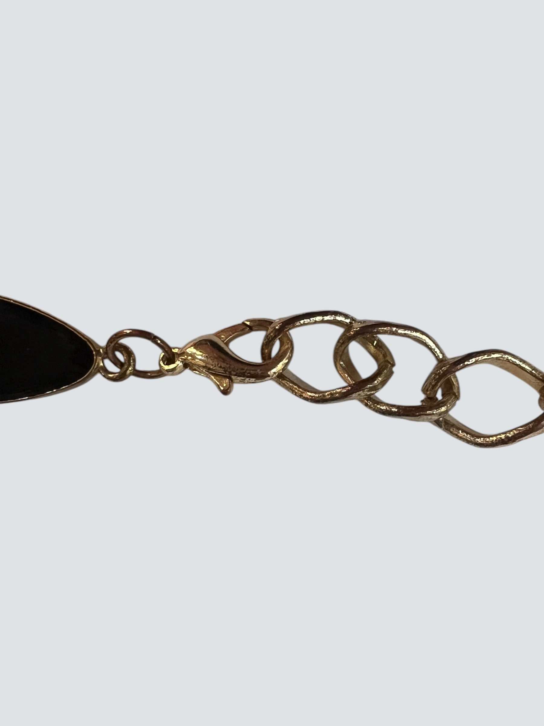 Vintage Black and Gold Necklace