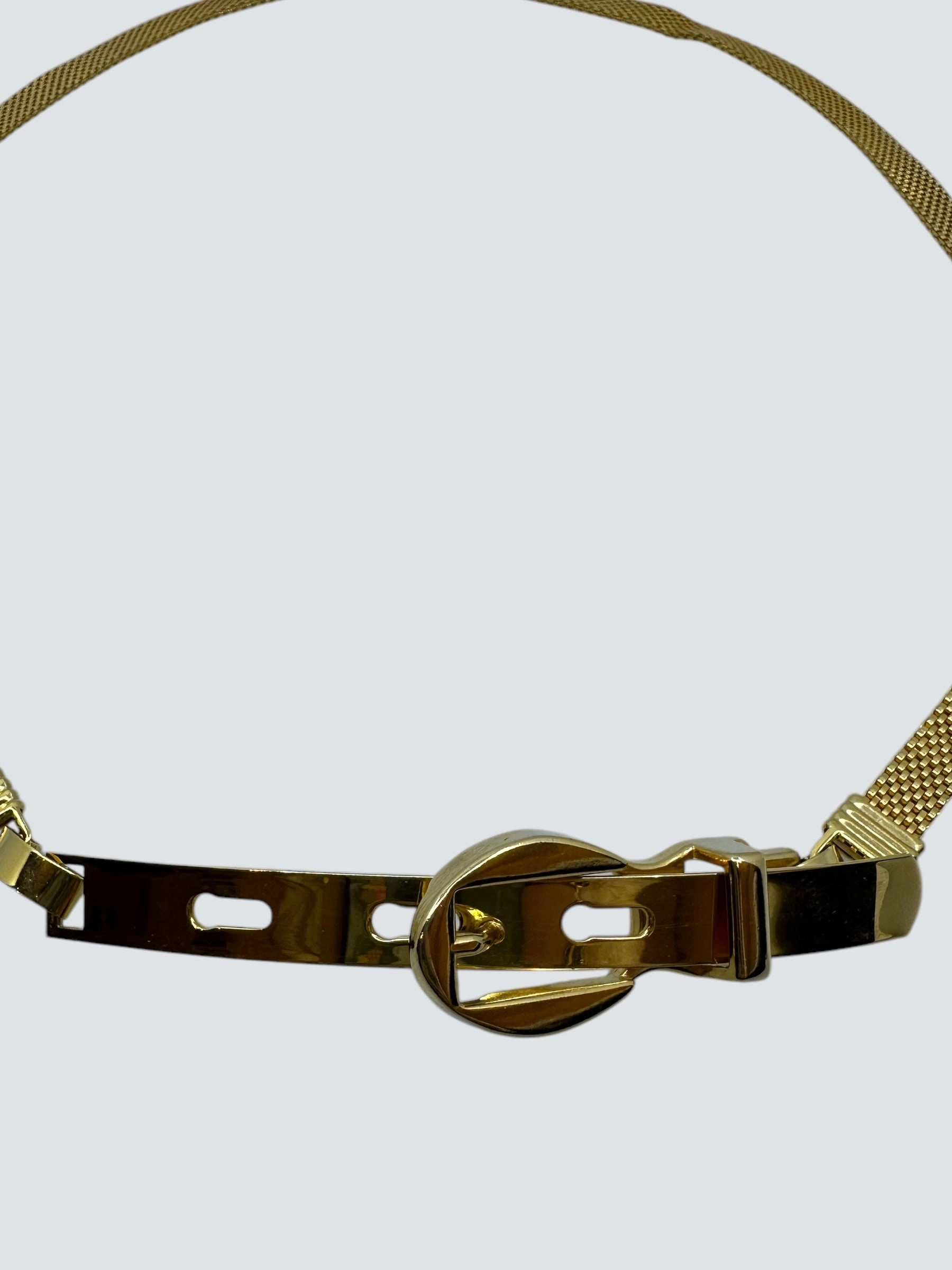 Vintage Goldtone Belt - UK 6/8 fit