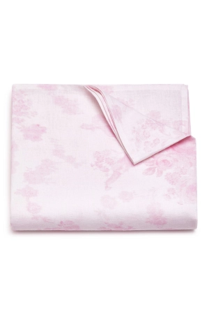 Vintage-Inspired Cotton Tablecloth - PINK DREAM