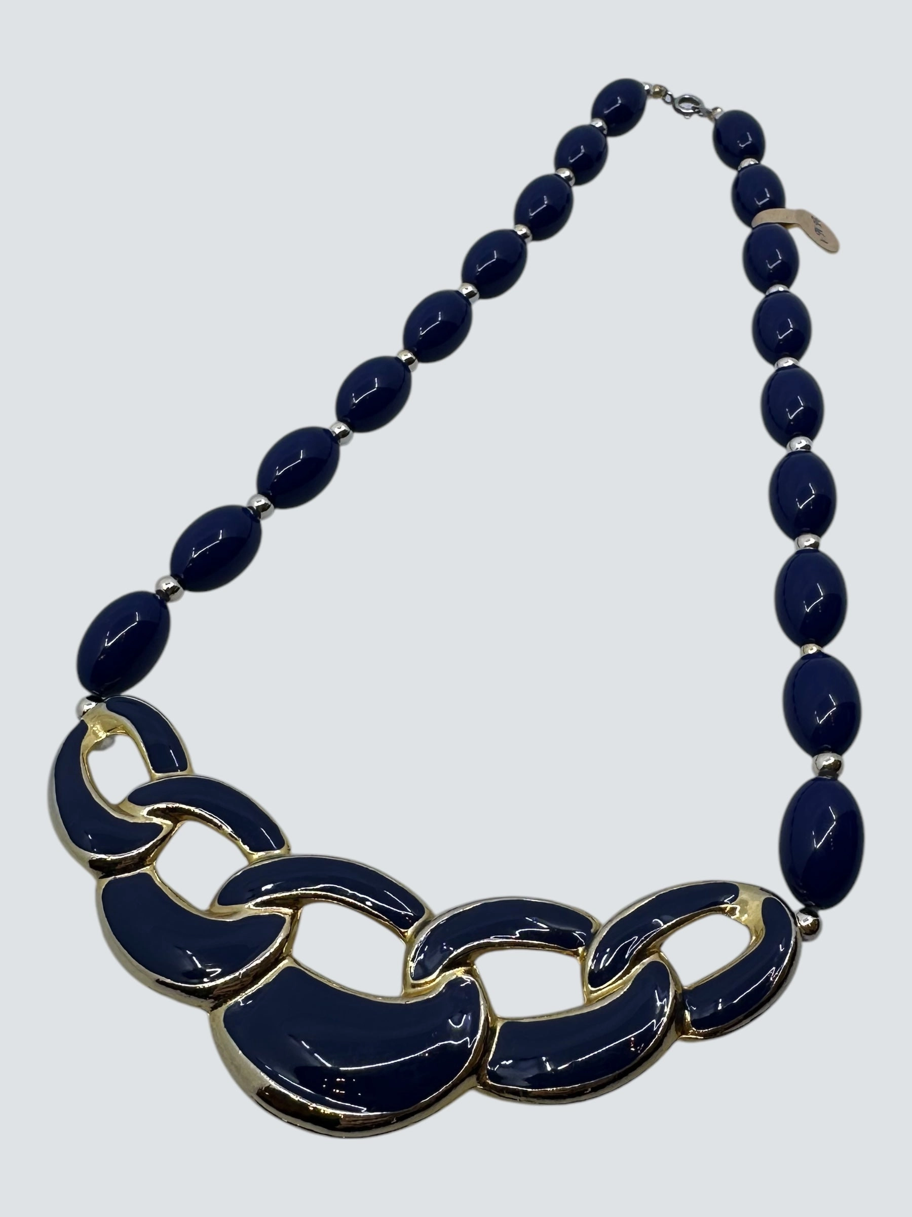 Vintage Navy Necklace