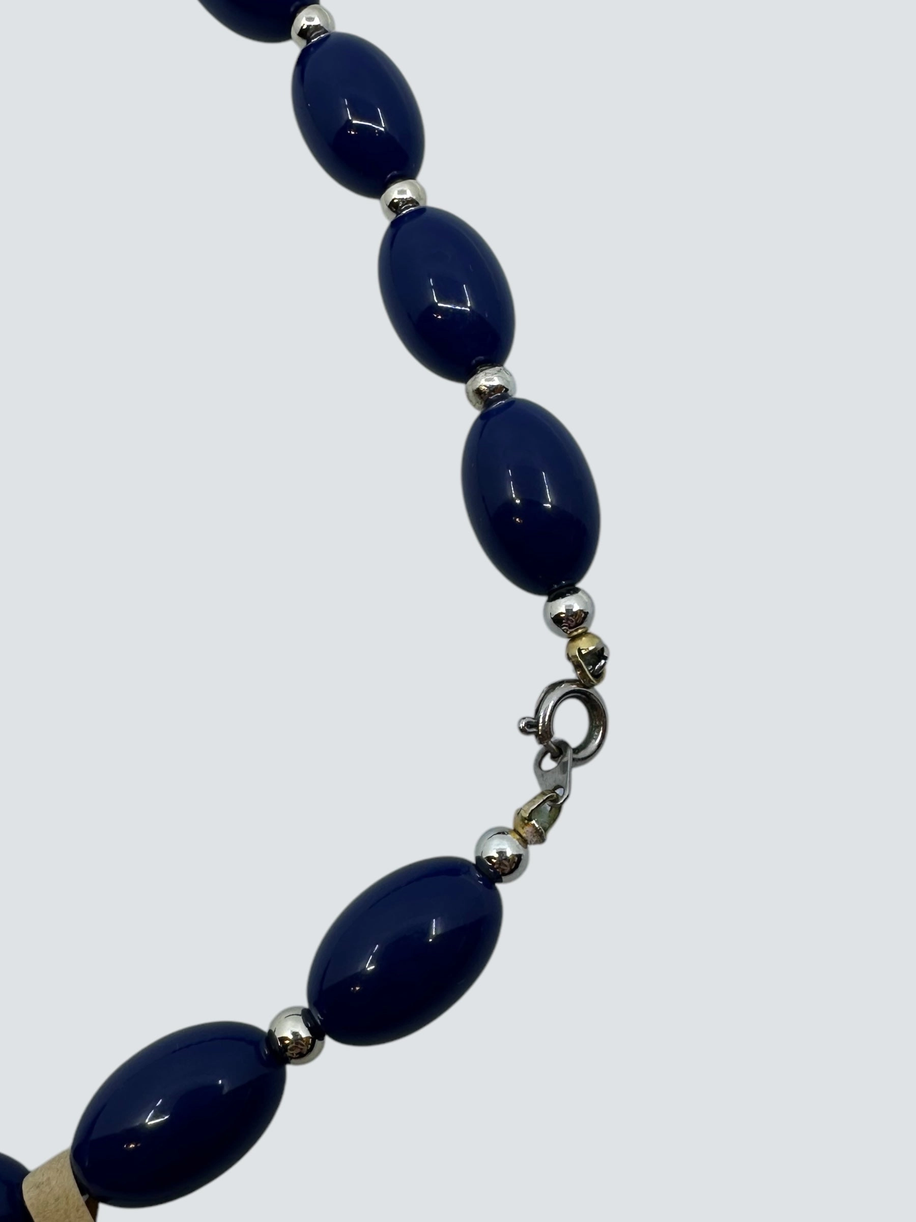 Vintage Navy Necklace