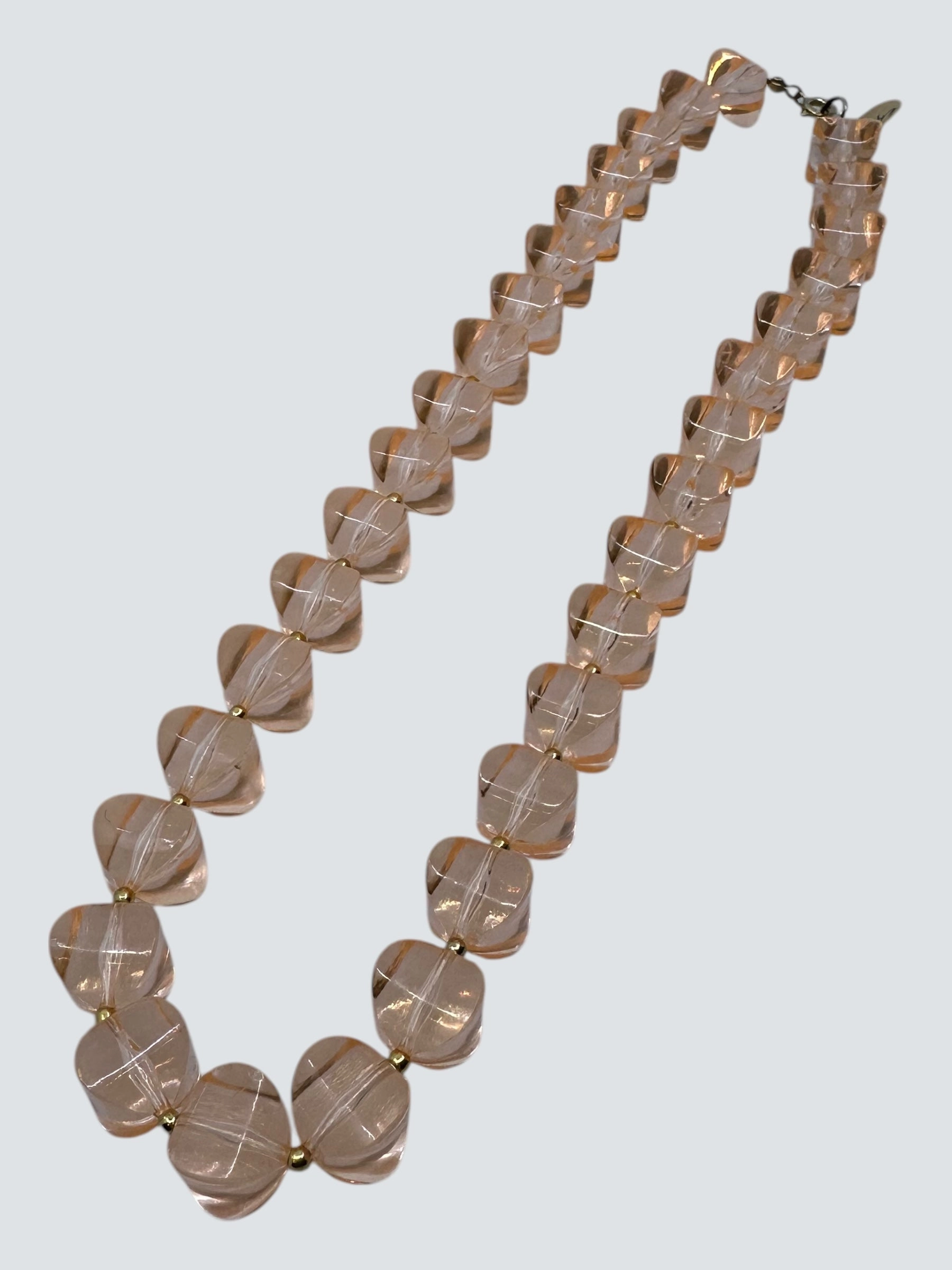 Vintage Pink Necklace