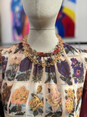 Vintage Pink Necklace
