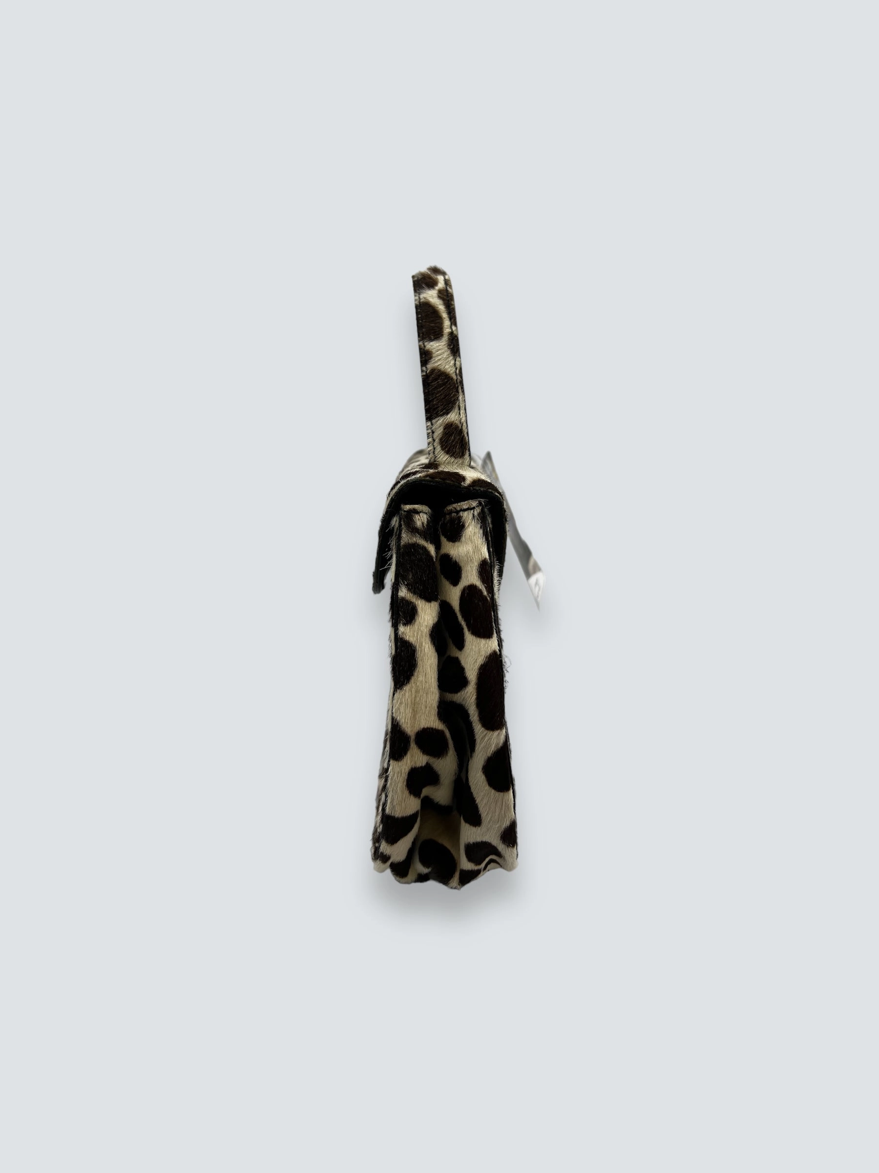 Vintage Prada Printed Pony Hair Mini Bag