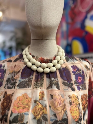 Vintage White Necklace