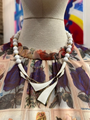 Vintage White Necklace