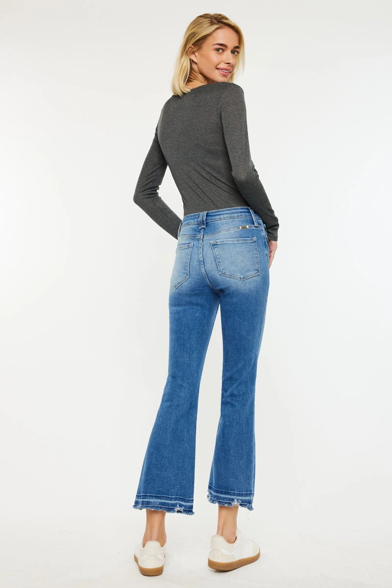 Volumina Essentials High Rise Crop Bootcut