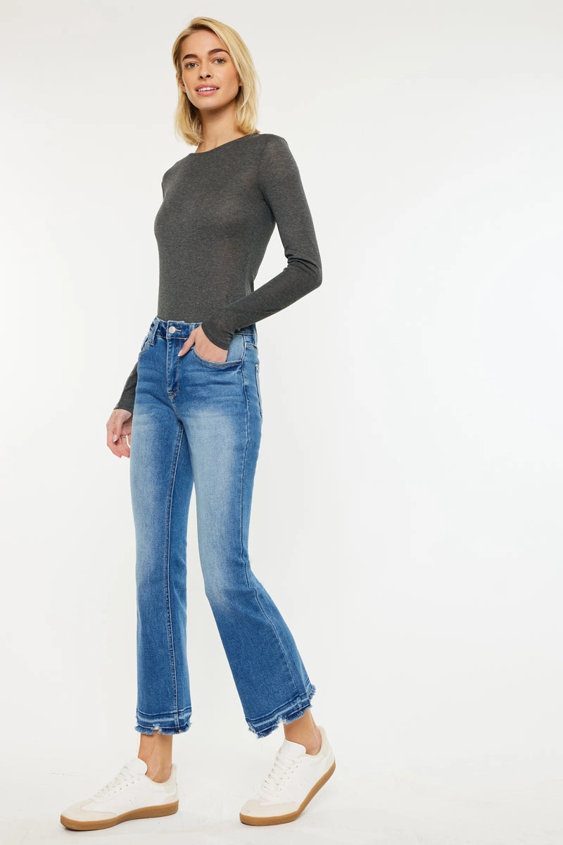 Volumina Essentials High Rise Crop Bootcut