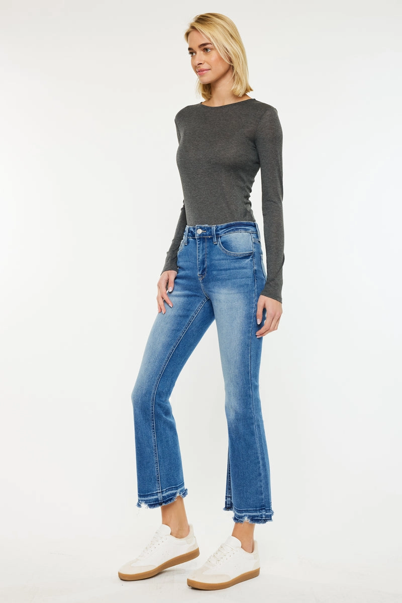 Volumina Essentials High Rise Crop Bootcut