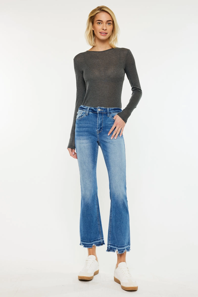 Volumina Essentials High Rise Crop Bootcut