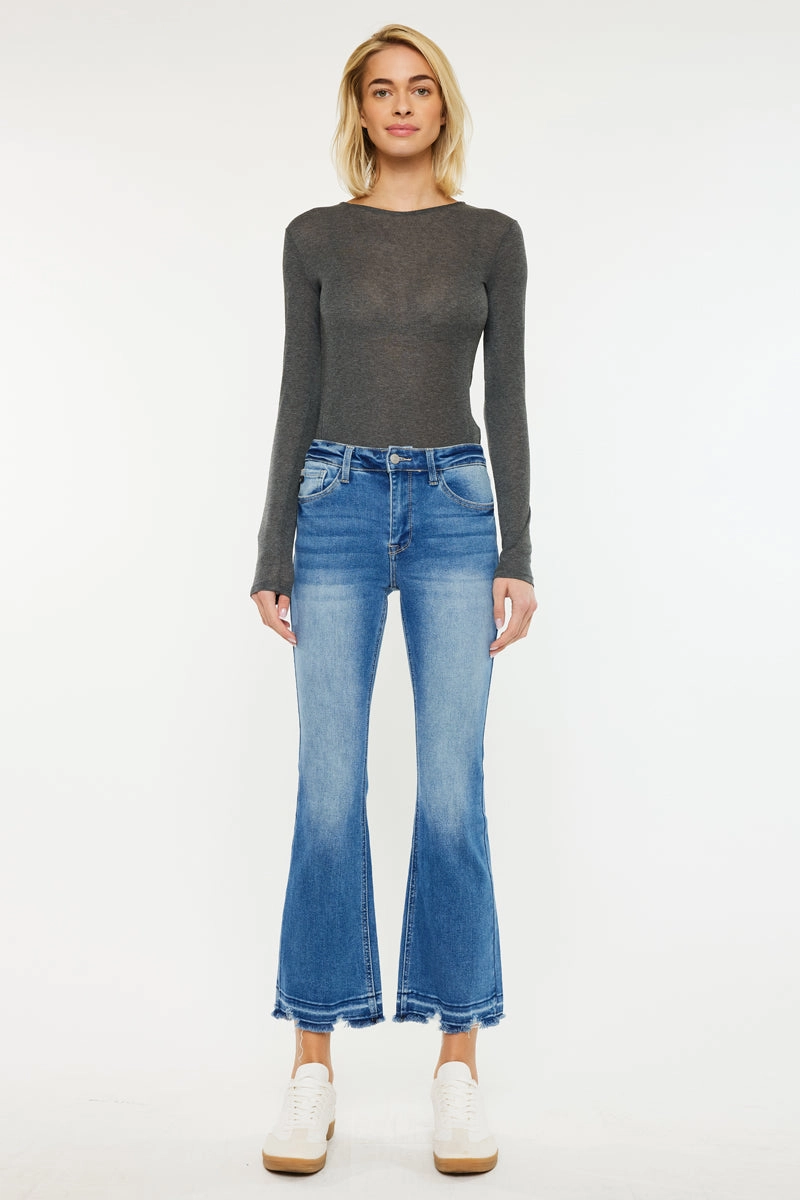 Volumina Essentials High Rise Crop Bootcut
