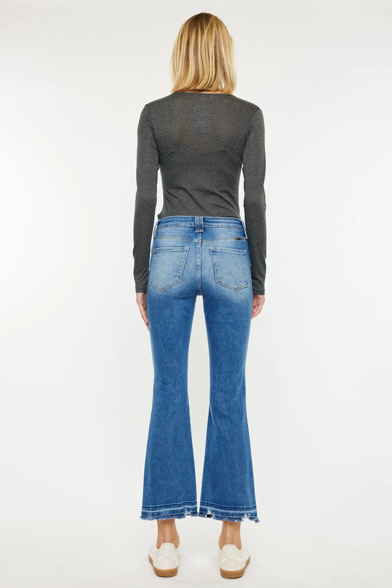 Volumina Essentials High Rise Crop Bootcut