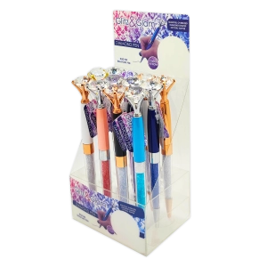 Wholesale Glitter Diamond Pen - 12 Pieces Per Display 24109